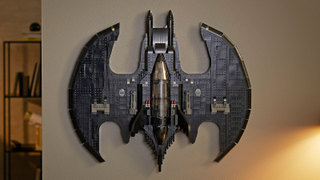 El nuevo Lego batwing de <i>Batman</i> de 1989 es una obra de arte que puedes colgar en la pared